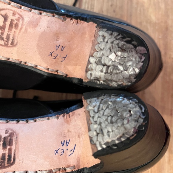 New, custom made exquisite leather & patent leather women’s size 42.5. - Picture 6 of 12